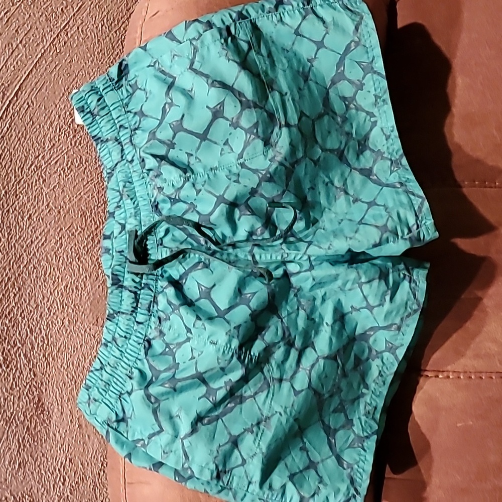 Womens North Face small shorts green quick dry